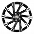 Диск KHW 1901 7,5x19 5x108 ET33 60,1 Black-FP (Chery Tiggo 7 Pro) (Сфера 25,6)