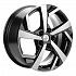 Диск KHW 1712 7x17 5x114,3 ET39 60,1 Black-FP (Toyota RAV4) (Цилиндр)