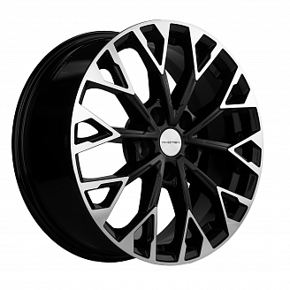 Диск KHW 1718 7x17 5x114,3 ET45 66,1 Black-FP (Nissan X-Trail/Nissan Teana)