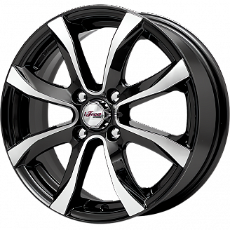 Диск iFree Дайс (KC696-01) 6x15 4x98 ET35 DIA 58,5 Блэк джек