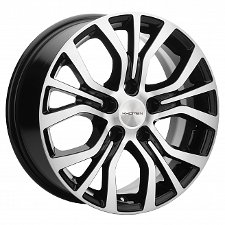 Диск KHW 1608 6,5x16 5x114,3 ET38 67,1 Black-FP (16 Outlander)