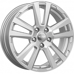 Диск K&K KC874 (17_Vesta Cross) 6,5x17 4x100 ET43 DIA 60,1 Сильвер