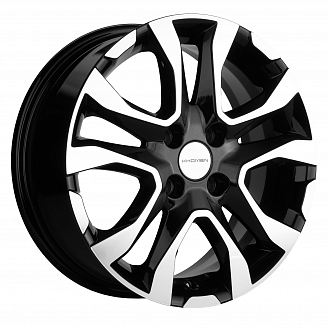 Диск KHW 1503 6x15 4x100 ET50 60,1 Black-FP (Lada Vesta)