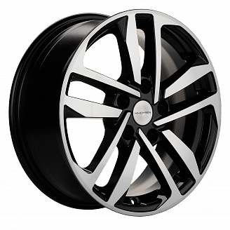 Диск KHW 1612  6,5x16 5x114,3 ET50 67,1 Black-FP (Hyundai Elantra/ Hyundai i30/ Kia Ceed/ Kia Cerato
