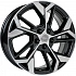 Диск K&K KC1062 (ZV 17_Tiggo 4 Pro) 6,5x17 5x108 ET33 DIA 60,1 Алмаз черный