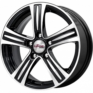 Диск iFree S.U. (KC691-00) 6x15 5x100 ET38 DIA 57,1 Блэк джек