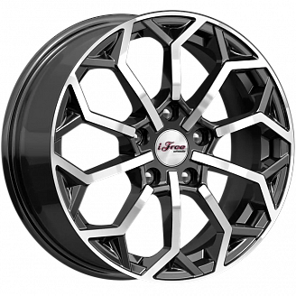 Диск iFree Спейс-Нидл (KC100-10) 6,5x16 5x108 ET47 DIA 63,35 Блэк джек