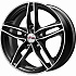 Диск iFree Moskva (KC689-07) 6,5x16 5x114,3 ET40 DIA 66,1 Блэк джек