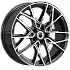 Диск K&K Вудроф (KC1044-12) 7x18 5x114,3 ET45 DIA 60,1 Алмаз черный
