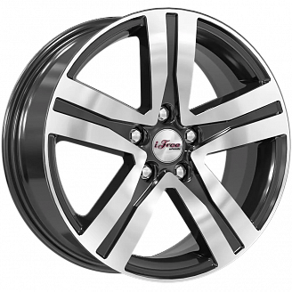 Диск iFree Rebel (KC913-02) 7x17 5x114,3 ET45 DIA 66,1 Блэк джек