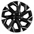Диск KHW 1402 5,5x14 4x100 ET38 67,1 Black-FP (Hyundai Accent/Getz/i20)