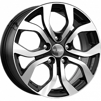 Диск K&K KC704 (ZV 16_CERATO) 6,5x16 5x114,3 ET50 DIA 67,1 Алмаз черный