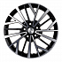 Диск KHW 1717 7x17 5x114,3 ET40 66,1 Black-FP (Nissan Qashqai)