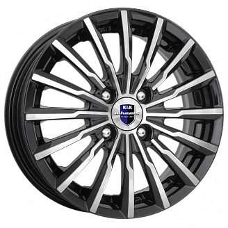 Диск K&K Акцент (KC562-17) 7x17 5x114,3 ET48 DIA 67,1 Алмаз черный