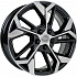 Диск iFree KC1062 (ZV 17_Evolute i-Pro/DFM AX7) 6,5x17 5x108 ET43 65,1 Алмаз черный