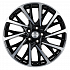 Диск KHW 1804 7,5x18 5x108 ET47 60,1 Black-FP (Chery Tiggo 8 Pro) (Сфера)