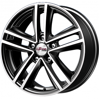 Диск iFree Катар (KC885-06) 6,5x16 5x112 ET46 DIA 57,1 Блэк джек
