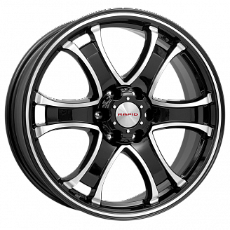 Диск K&K Балеар-ориг. (KC727) 7,5x18 6x139,7 ET25 DIA 106,1 Алмаз черный