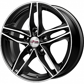 Диск iFree Moskva (KC689-03) 6,5x16 5x110 ET37 DIA 65,1 Блэк джек