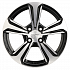 Диск KHW 1502 6x15 4x100 ET46 54,1 Black-FP (Hyundai Solaris II)